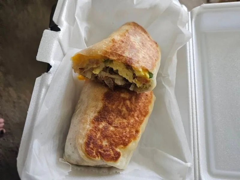Southwestern Egg Burrito