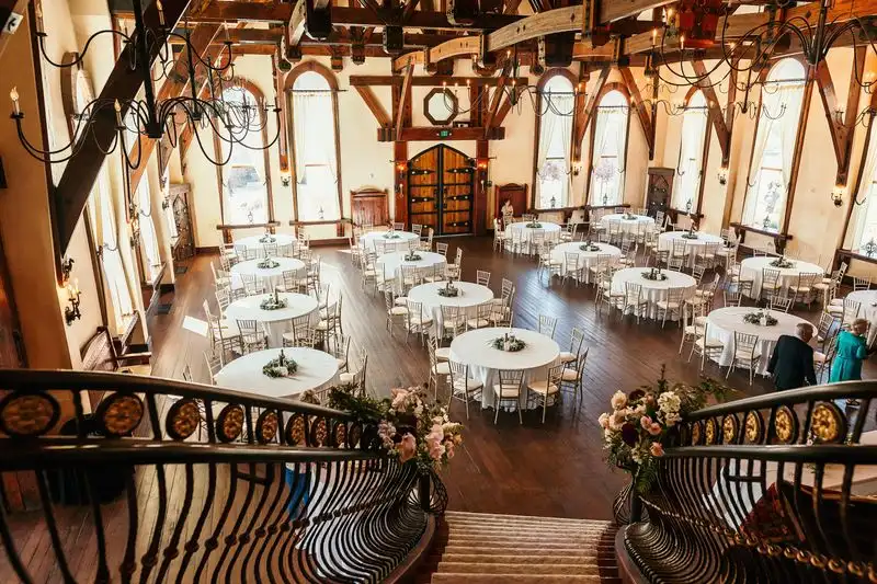 Venue Spaces: Castle, Barn, and Railroad