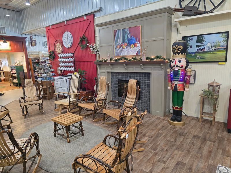 Clean restrooms, welcome center, and a stretch break