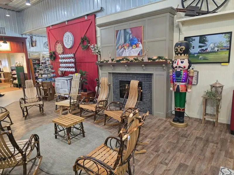 Clean restrooms, welcome center, and a stretch break