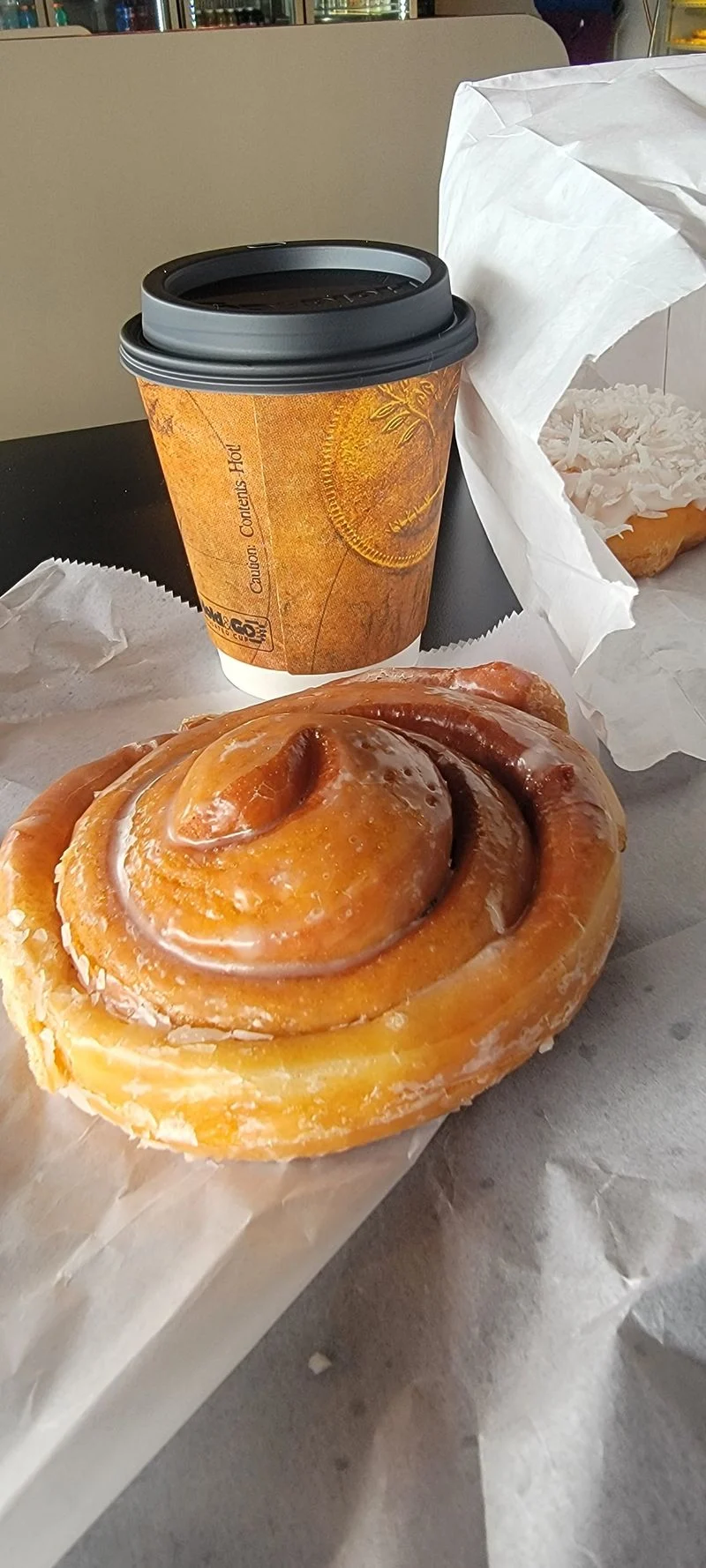Cinnamon rolls of legendary size