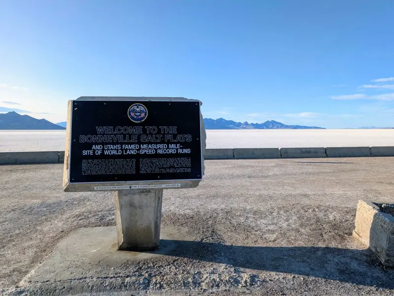 Bonneville Salt Flats Visitor Center