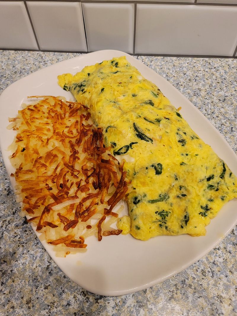 Mushroom and Swiss Frittata