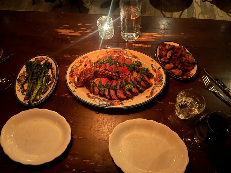 Plates from the Grill and Sea