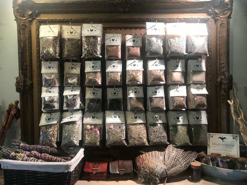 Witchy herbs and an approachable apothecary