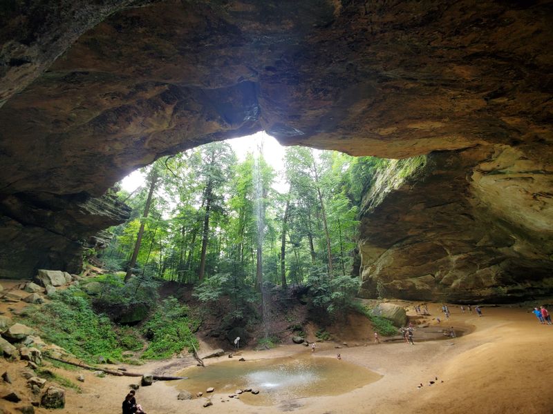 Ash Cave Falls - Hocking Hills