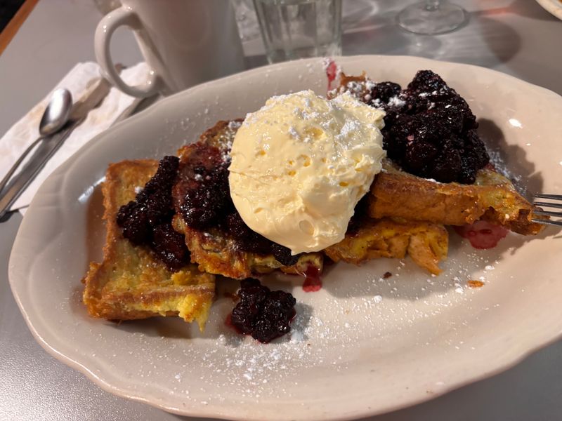 French Toast Piled With Berries