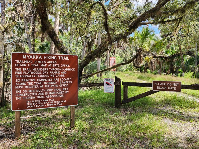 Myakka River State Park Trail Network