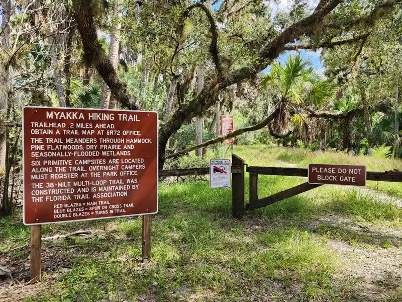 Myakka River State Park Trail Network