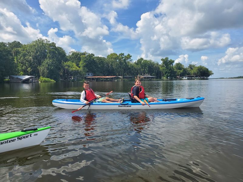 Kayak or canoe the spring run