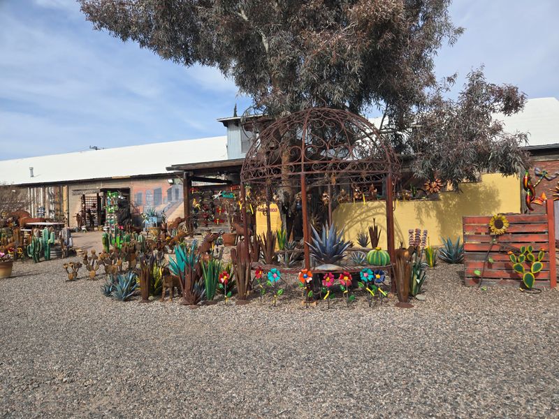 Pickle Barrel Trading Post Window Shopping