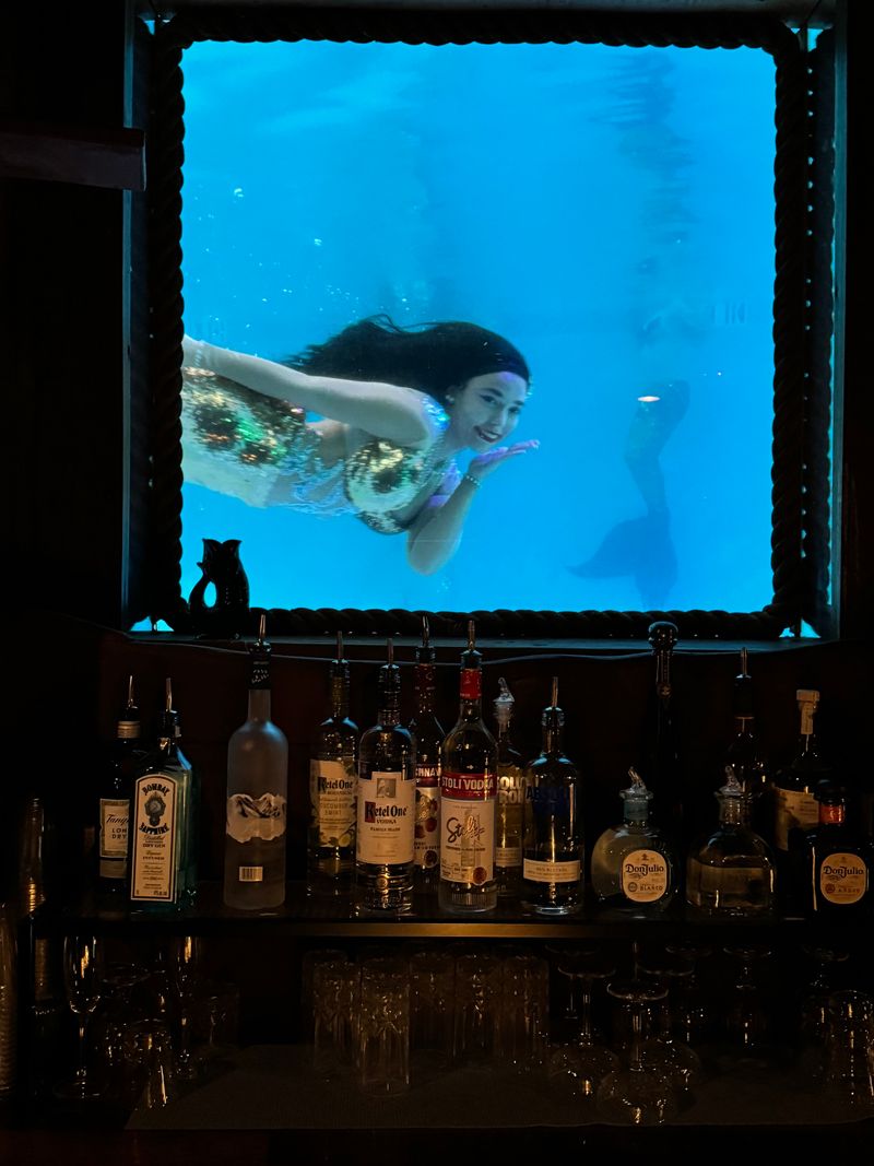 How the mermaid shows work