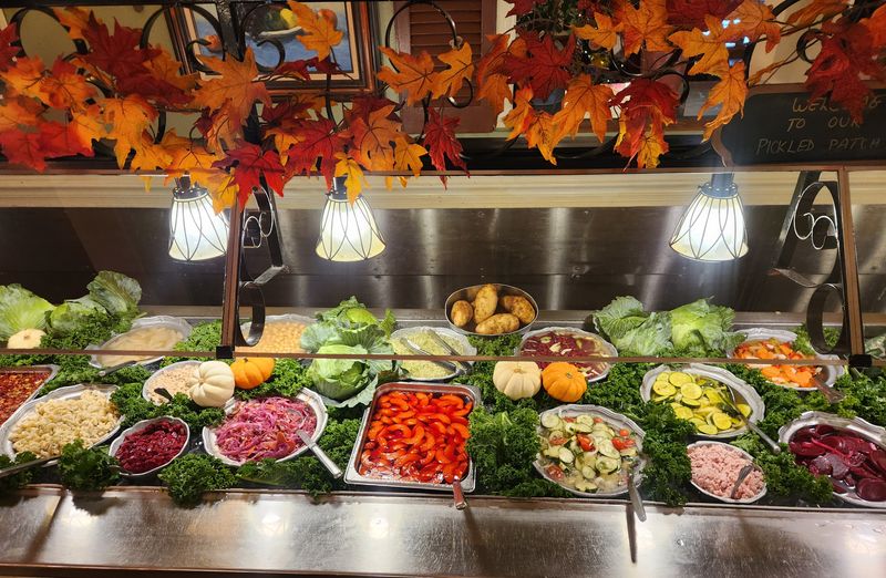 The legendary salad bar