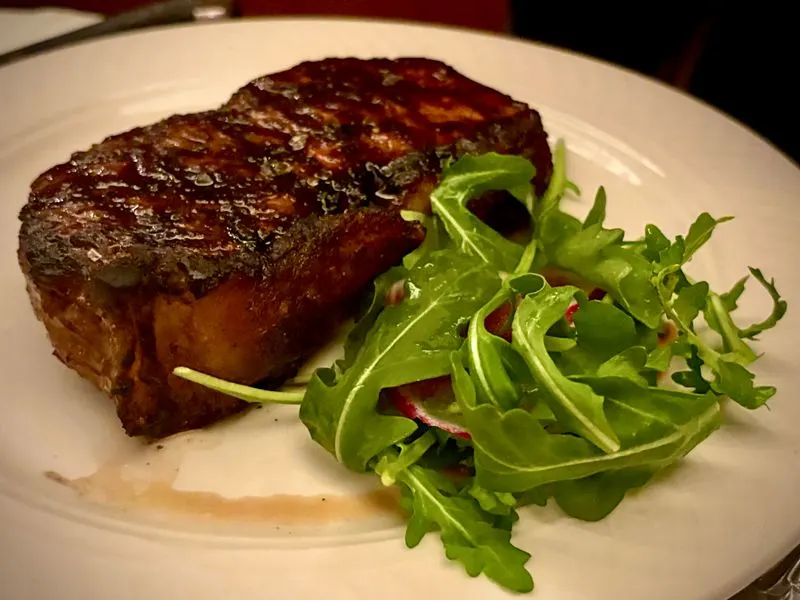 Signature steakhouse experience