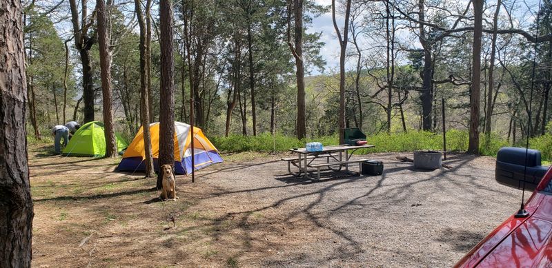 Illinois — Pharaoh Campground, Garden of the Gods, Shawnee National Forest