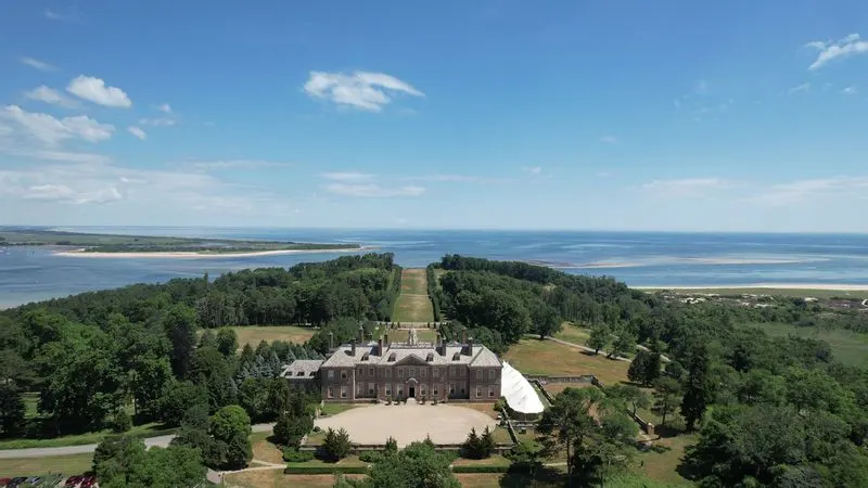 Coastal views, salt marsh, and beach connection