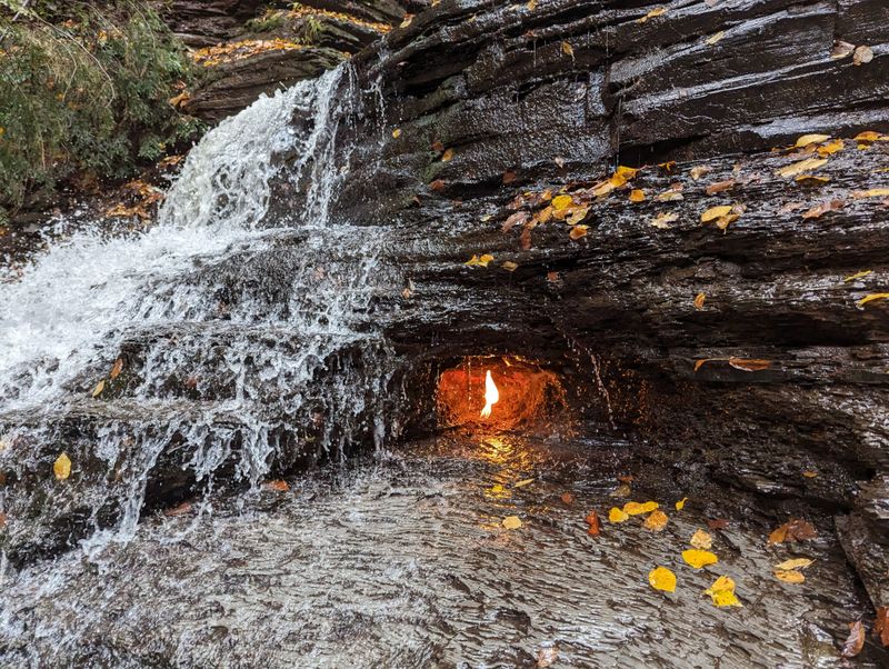 Eternal Flame Falls &mdash; Orchard Park, New York
