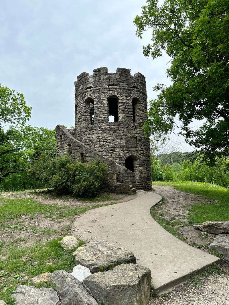 Winterset City Park and Clark Tower