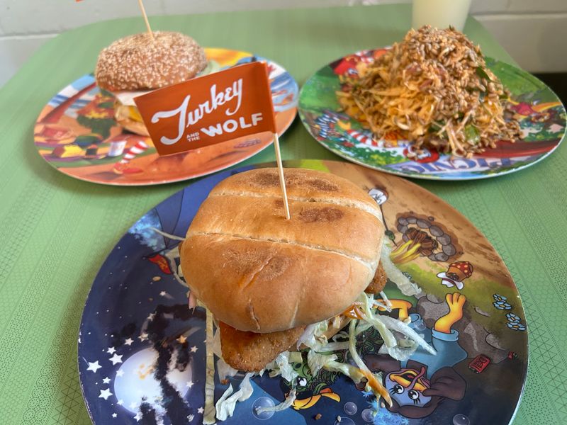 Turkey and the Wolf – The Pork Chop Sandwich