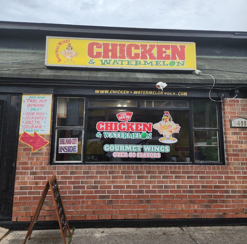 Louisiana &ndash; Chicken & Watermelon &ndash; New Orleans