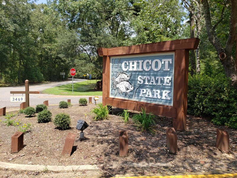 Louisiana — Chicot State Park Campground, Ville Platte