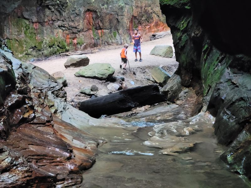 Turkey Run Canyon Falls &mdash; Marshall, Indiana