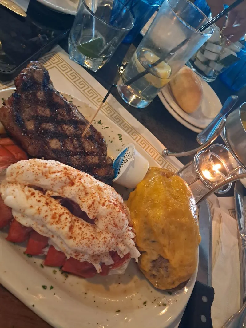 Surf and Turf: Lobster Meets Ribeye