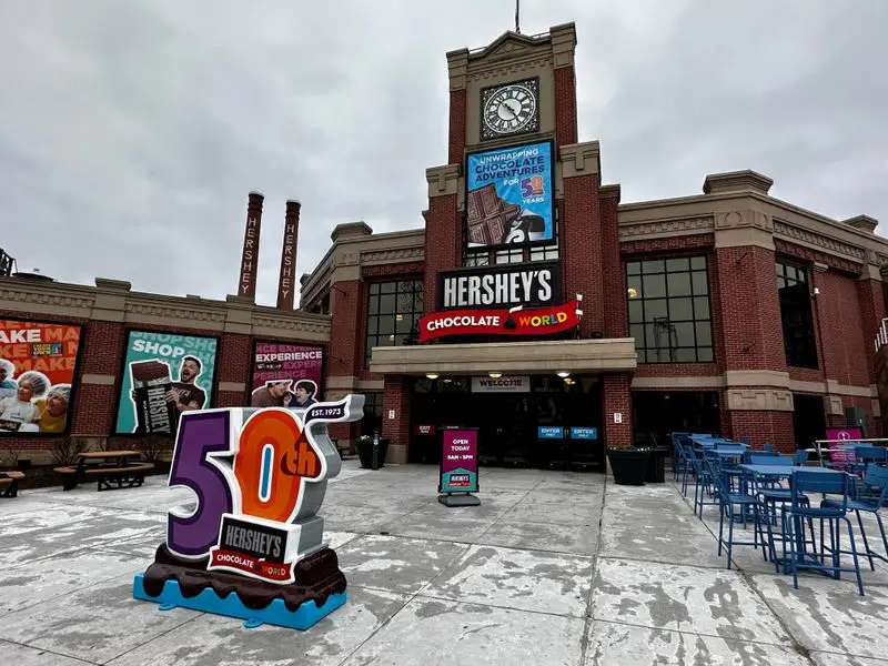 Hershey&rsquo;s Chocolate World and Factory Town Vibes