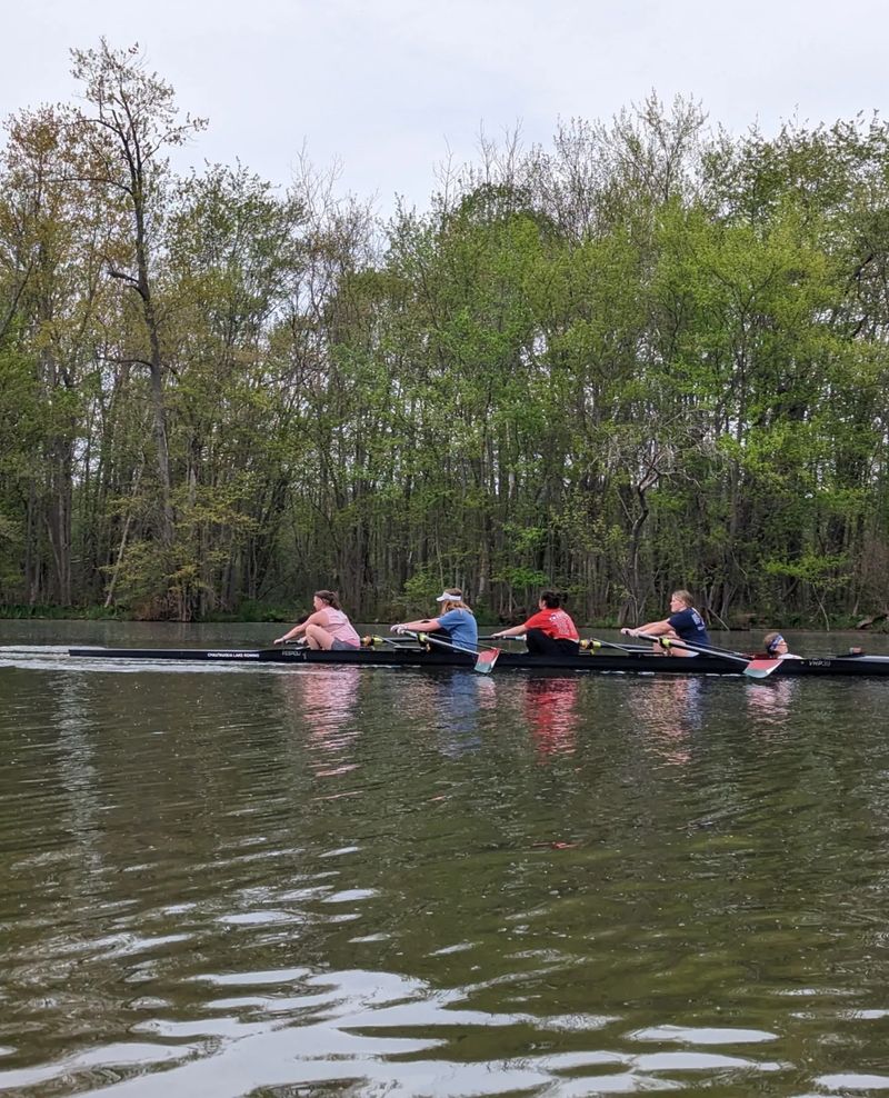Boating and kayaking from the village launch