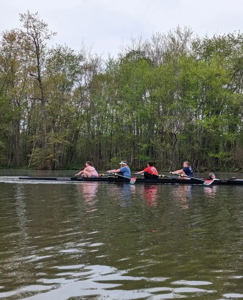 Boating and kayaking from the village launch