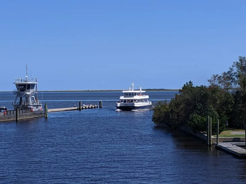 Evening Ferry to Bald Head Island for Sunset