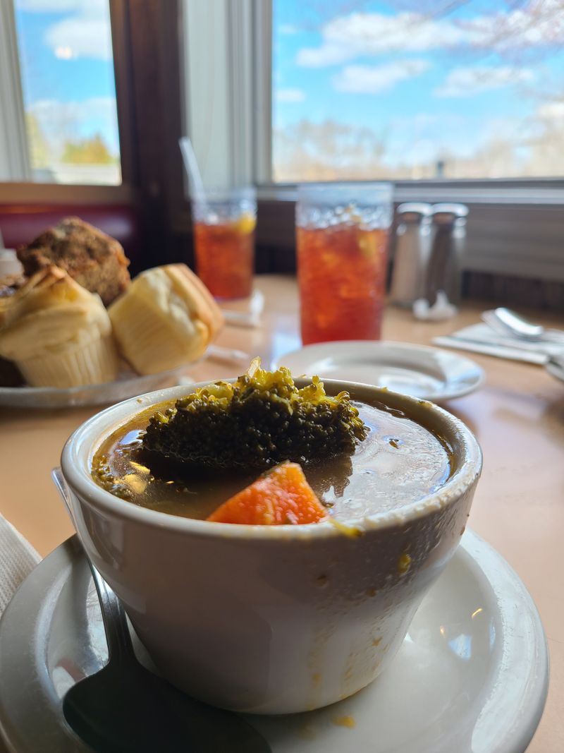 The beloved soup and salad bar