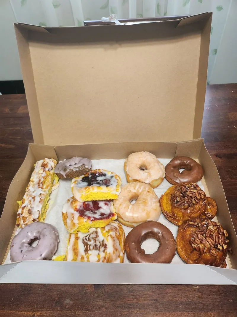 Butter Pecan Coffee Cake Donut
