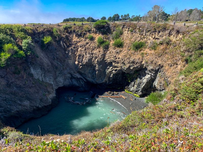Russian Gulch State Park and the Devil’s Punchbowl