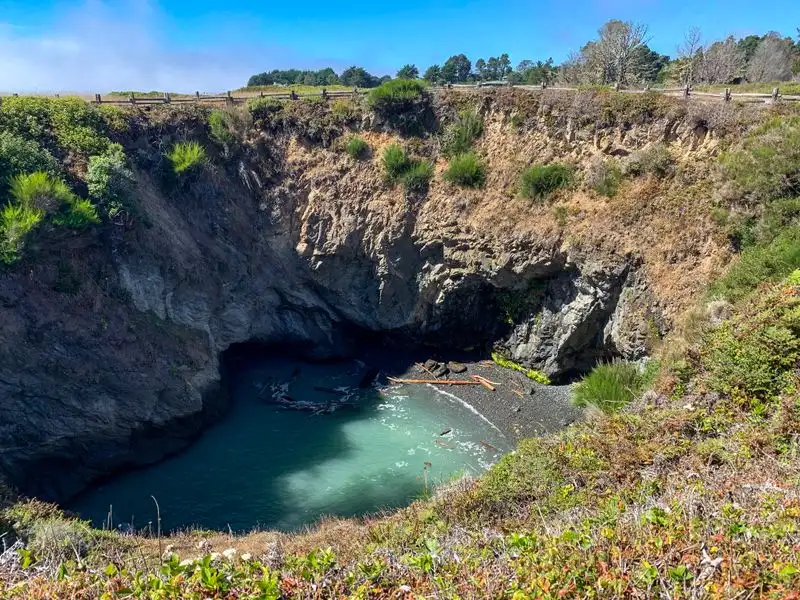 Russian Gulch State Park and the Devil&rsquo;s Punchbowl