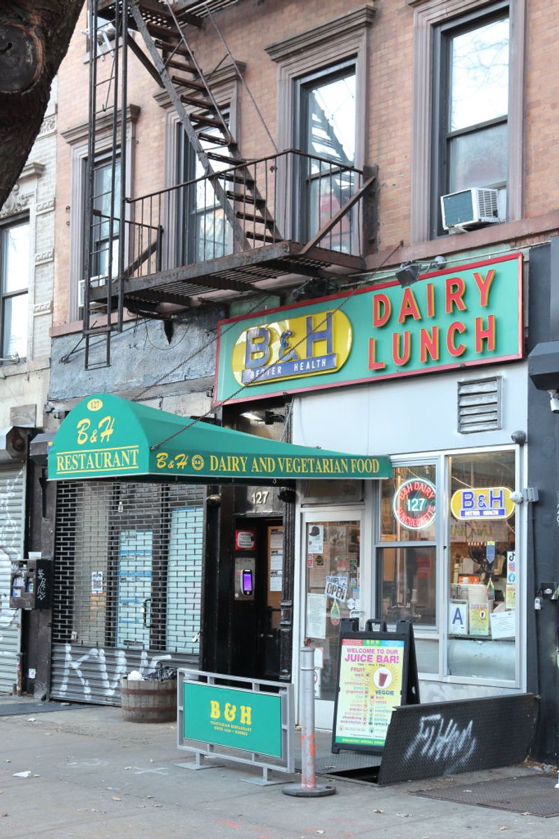 B&H Dairy &ndash; Egg Cream and Deli Sandwich