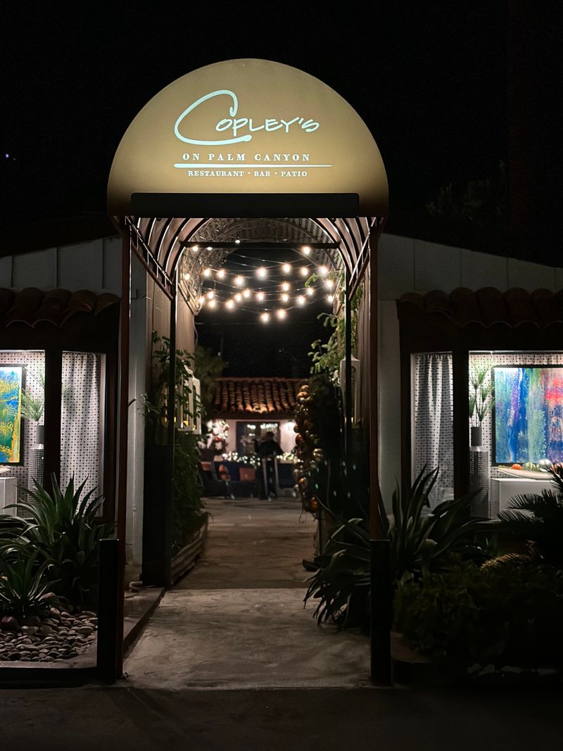 Copley&rsquo;s on Palm Canyon &mdash; Palm Springs, CA