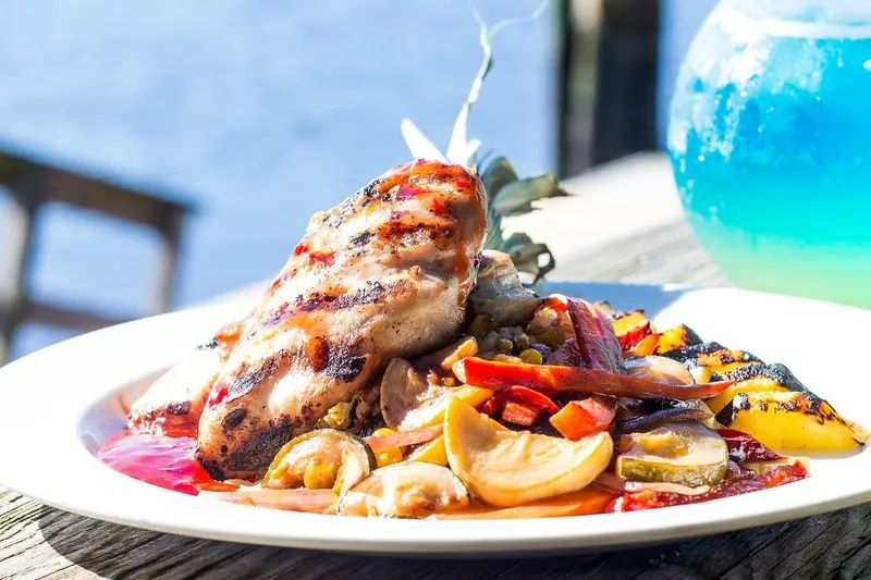 Lunch With a View at Fishy Fishy Cafe