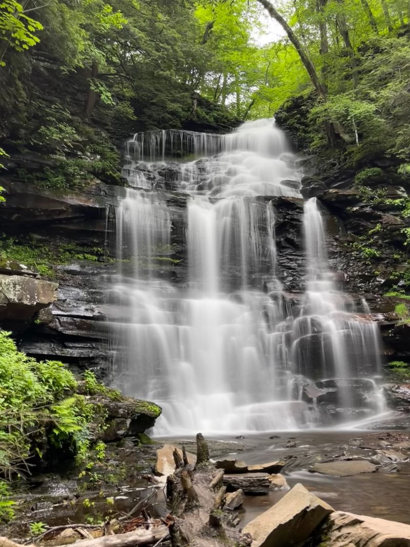 Ganoga Falls &mdash; Benton, Pennsylvania
