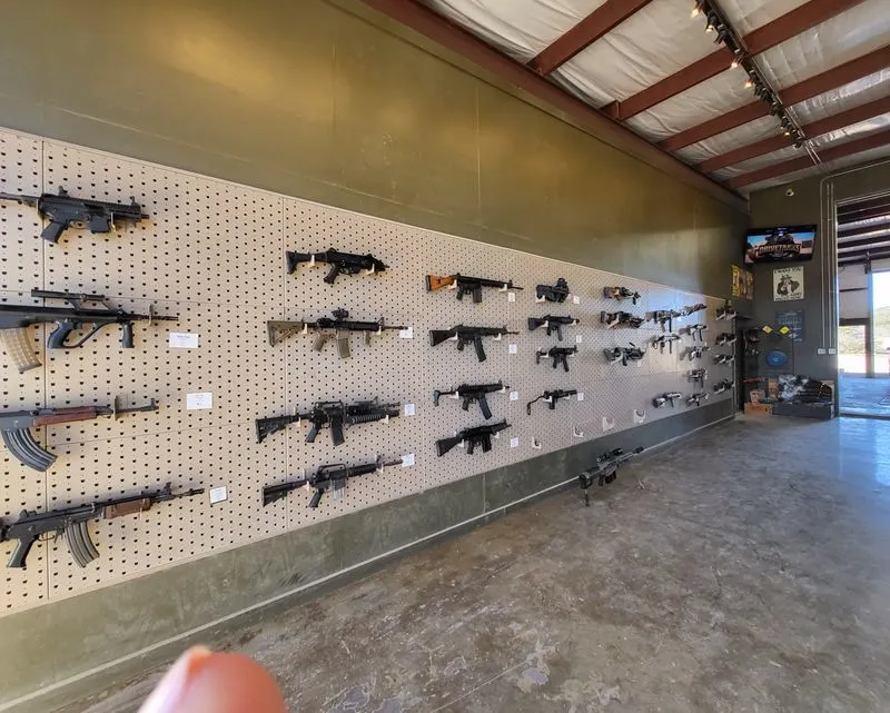 Firing range and historic firearms