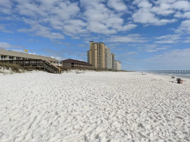 Relaxing On The Sugar Sand