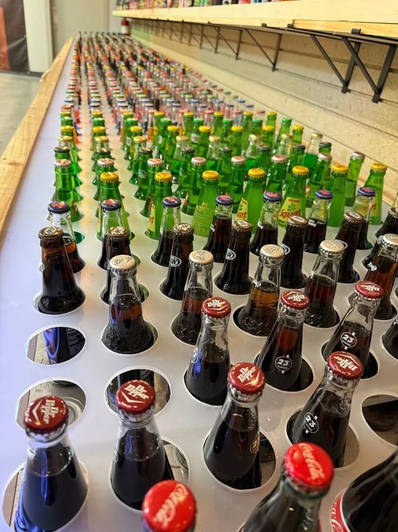 Bottled Soda Wall