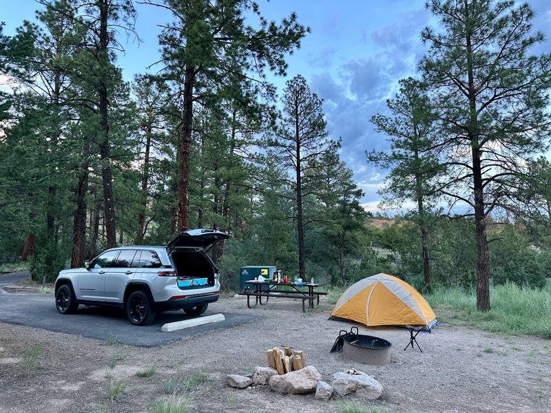 New Mexico — Juniper Campground, Bandelier National Monument