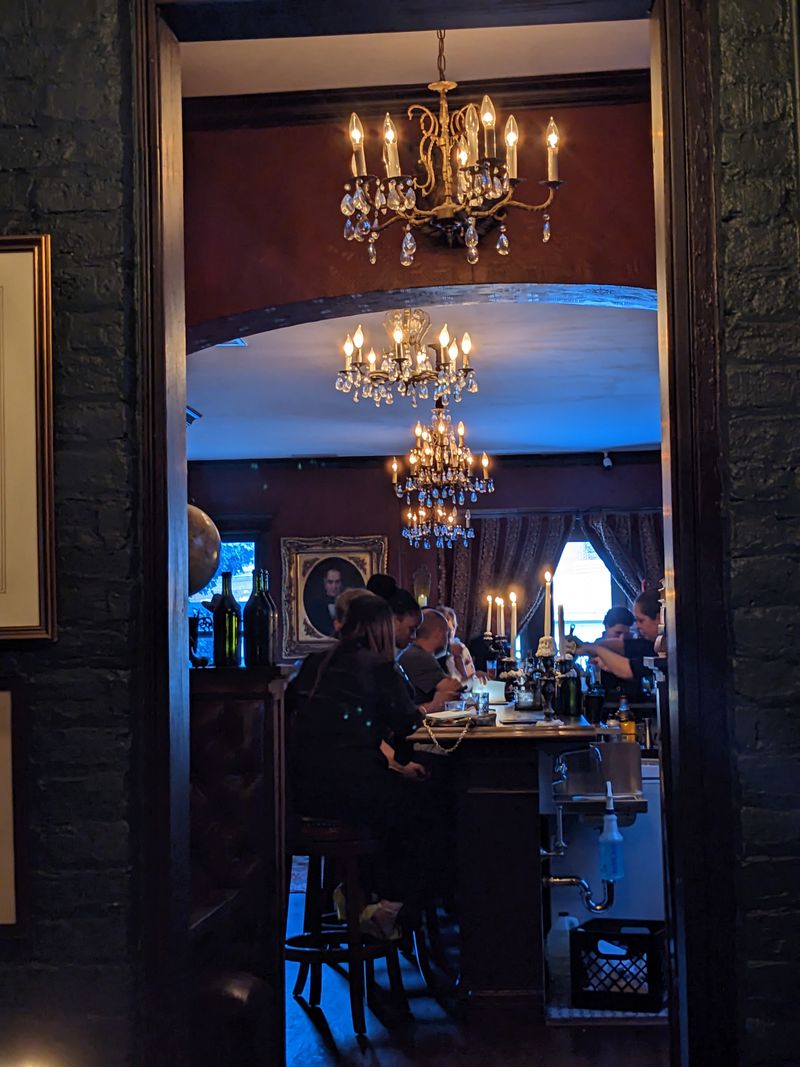 Ambience notes: candles, music, and conversation