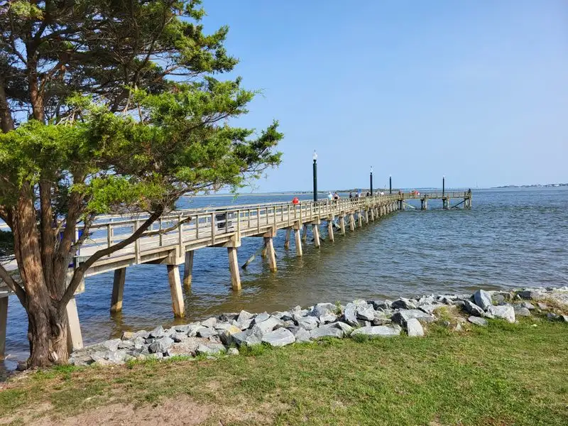 Sunrise at Waterfront Park Pier