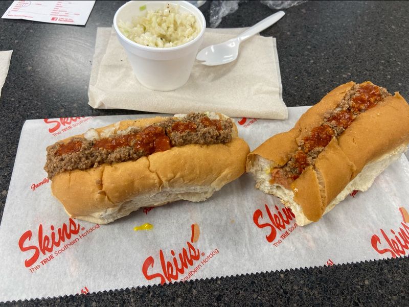 Skins Hot Dogs, Anderson, South Carolina