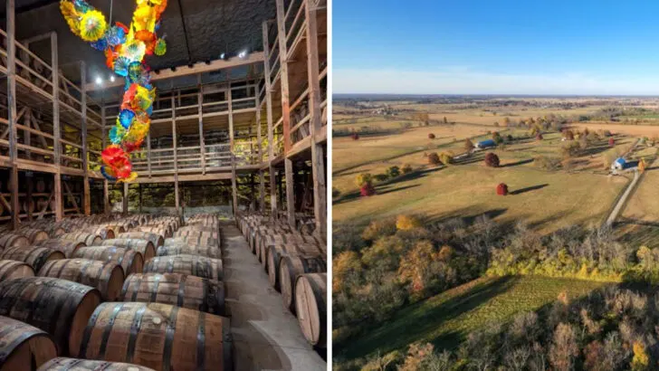 One of Kentucky&rsquo;s most beautiful drives winds straight through bourbon country