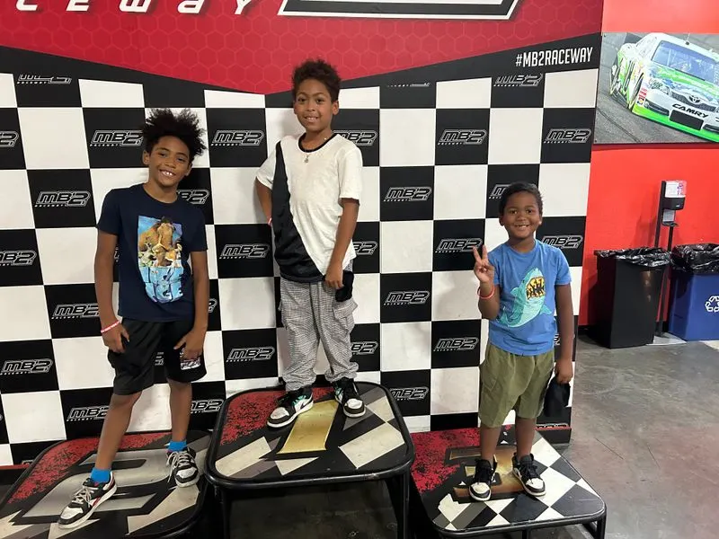 Junior racers and family friendly features