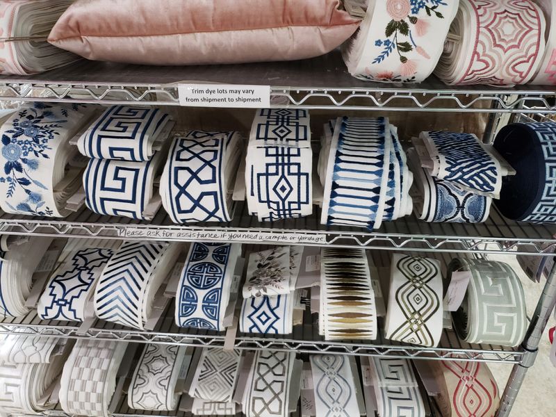 Trims, tassels, tape, and the details that make it custom