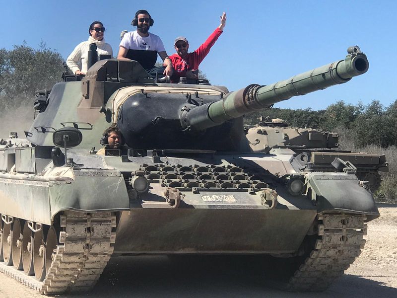 Driving the 32 ton tank experience